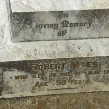 MILES Robert -1901