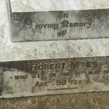 MILES Robert -1901