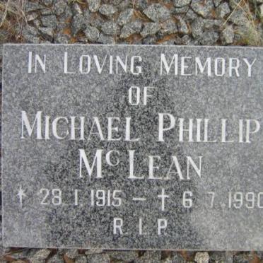 McLEAN Michael Phillip 1915-1990