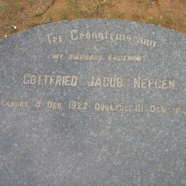 NEPGEN Gottfried Jacob 1922-1955