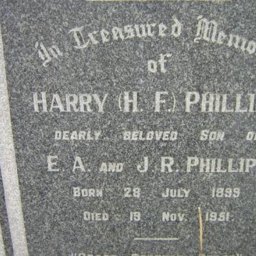 PHILLIPS H.F. 1899-1951