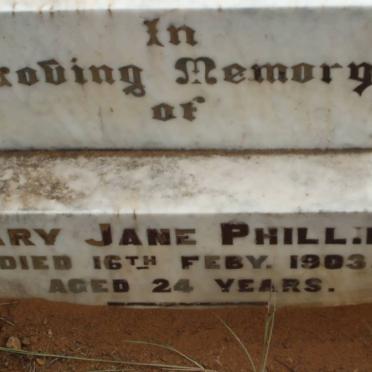 PHILLIPS Mary Jane -1903