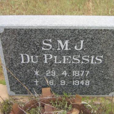 PLESSIS S.M.J., du 1877-1948