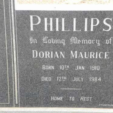 PHILLIPS Dorian Maurice 1910-1984