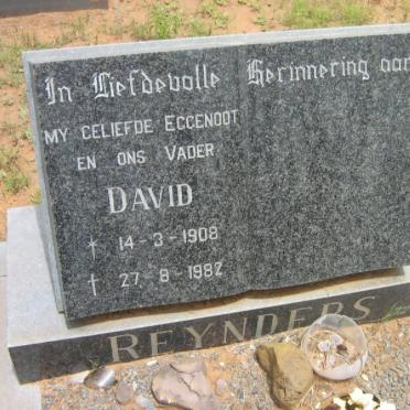 REYNDERS David 1908-1982