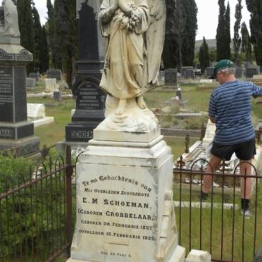 SCHOEMAN E.M. nee GROBBELAAR 1857-1928