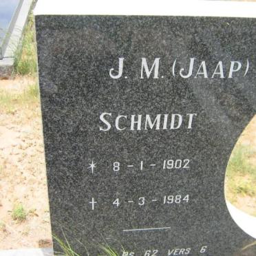 SCHMIDT J.M. 1902-1984