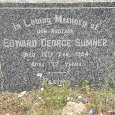 SUMNER Edward George -1954