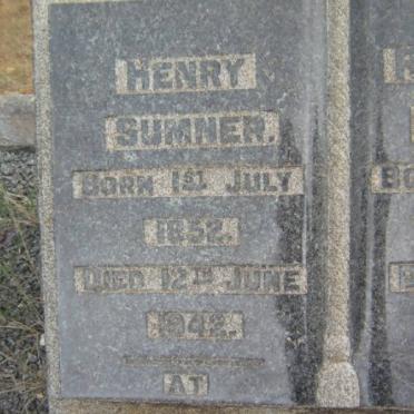 SUMNER Henry 1852-1942 &amp; Roshanna 1859-1938