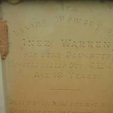 WARREN Inez -1931