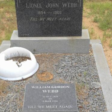 WEBB Lionel John 1894-1966 :: WEBB William Gordon 1929-1994