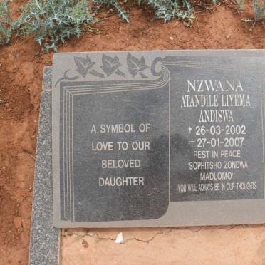 NZWANA Atandile Liyema Andiswa 2002-2007