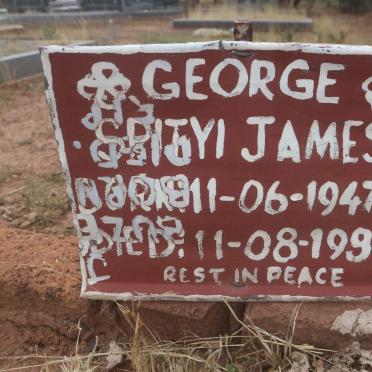 JAMES George Spityi 1947-1999