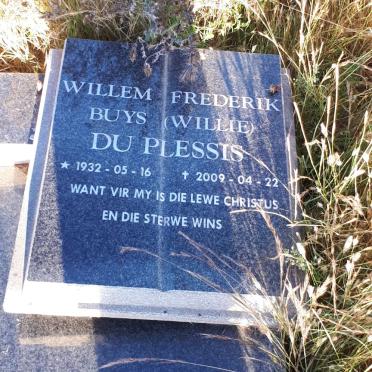 PLESSIS Willem Frederik Buys, du 1932-2009