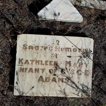 ADAMS Kathleen Mary
