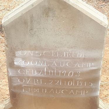 AUCAMP L. 1903-1915