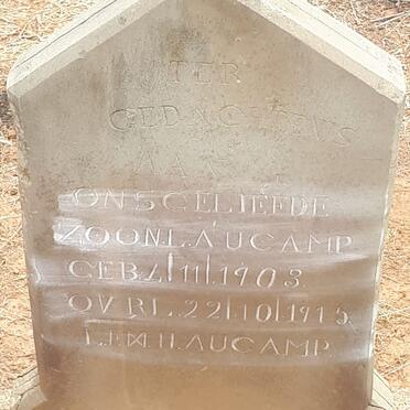 AUCAMP L. 1903-1915