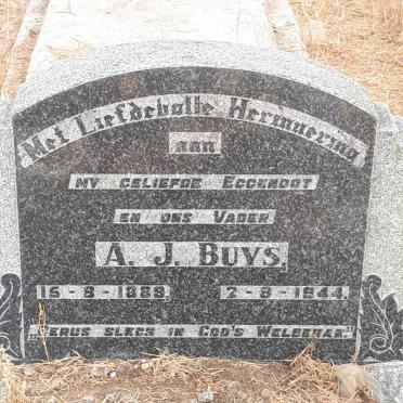 BUYS A.J. 1889-1944