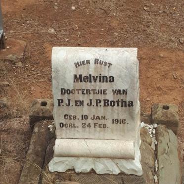 BOTHA Melvina 1916-1916