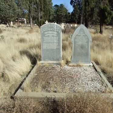 CACHET Calman Efraim, LION 1878-1901 &amp; Catharina VILJOEN 1855-1885