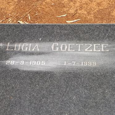 COETZEE Lucia 1905-1999