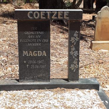 COETZEE Magda 1947-1997