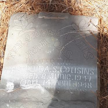 COUSINS Gertruida S. 1947-1948