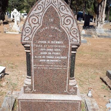 DENNIS John H. -1899