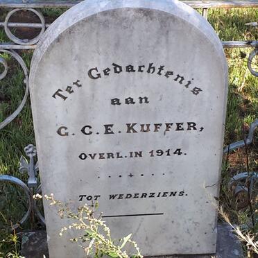 KUFFER G.C.E. -1914