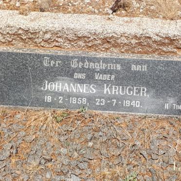 KRUGER Johannes 1858-1940