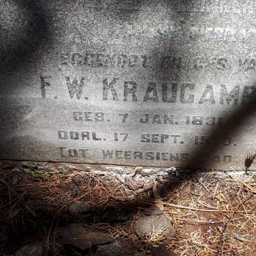 KRAUCAMP F.W. 1891-1950
