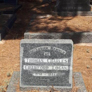 LOGAN Thomas Charles Crawford 1875-1944