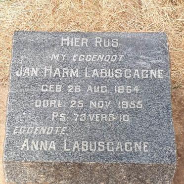 LABUSCAGNE Jan Harm 1864-1955
