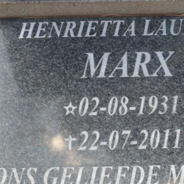 MARX Henrietta Laurina 1931-2011