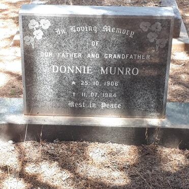 MUNRO Donnie 1906-1984
