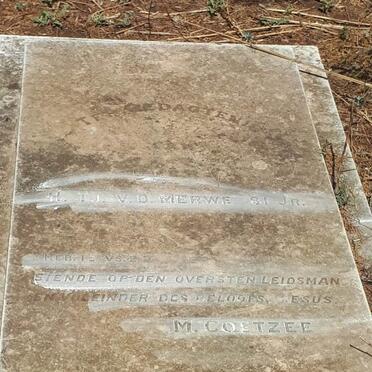 MERWE H., v.d.