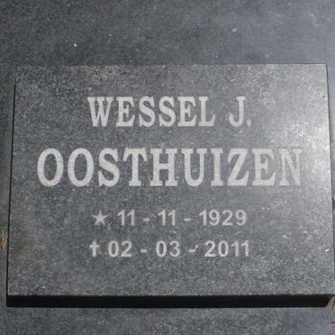 OOSTHUISEN Wessel J. 1929-2011 &amp; M.M. VAN DEN BERGE 1935-1981