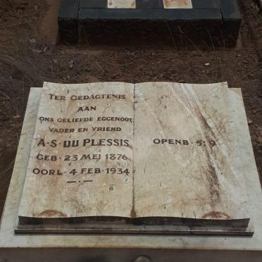 PLESSIS A.S., du 1876-1934