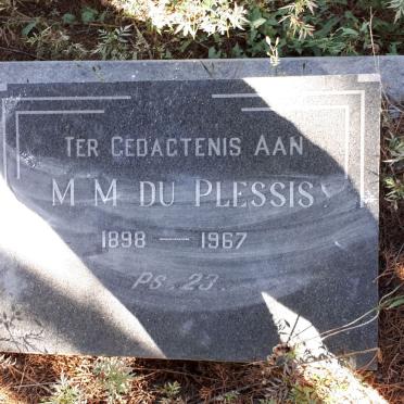 PLESSIS M.M., du 1898-1967