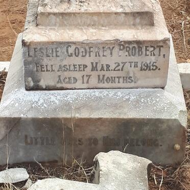 PROBERT Leslie Godfrey -1915