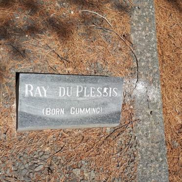 PLESSIS Ray, du nee CUMMING -1945