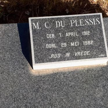 PLESSIS M.C., du 1912-1982