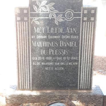 PLESSIS Marthinus Daniel, du 1888-1948