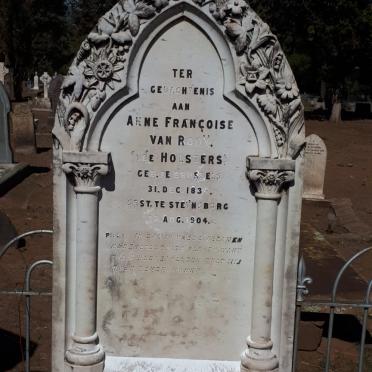 ROOY Anne Francoise, van nee HOLSTERS 1834-1904