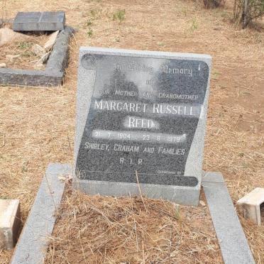 REED Margaret Russell 1904-1979