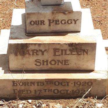 SHONE Mary Eileen 1920-1923