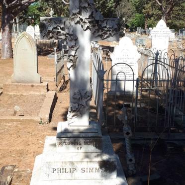 SIMMS Philip 1867-1895