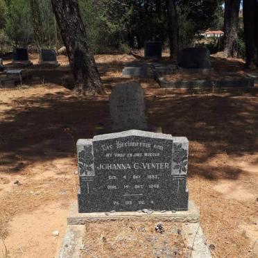 VENTER Johanna C. 1883-1949