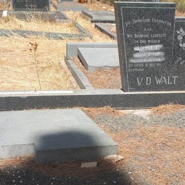 WALT Louisa C., v.d. 1921-1964