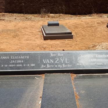 ZYL Anna Elizabeth Jacoba, van 1904-1981 :: VAN ZYL Sophia Louisa 1903-1980